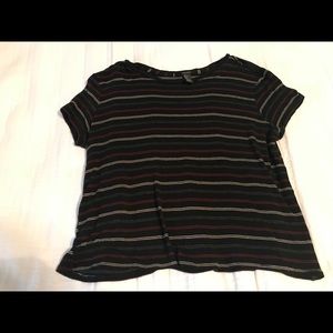 Slightly cropped t-shirt